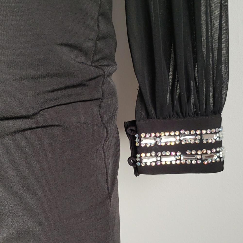 Ruby Rox Black Mini Dress S - Picture 3 of 5